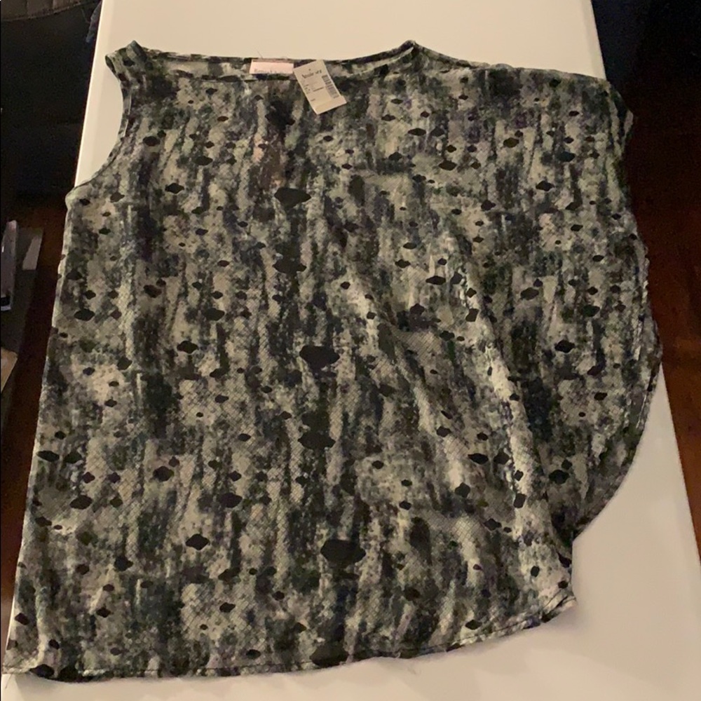 NWT One Shoulder Kimono Blouse